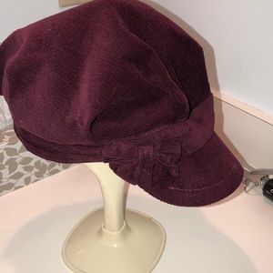 Corduroy hat